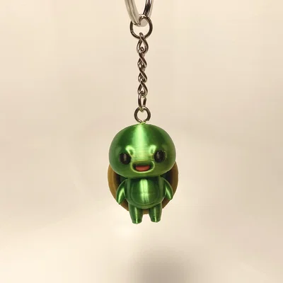 Mini Turtle - Mô hình rùa con 3D dễ thương làm móc khóa