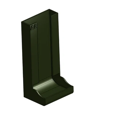 Khay đựng pin AA tự động - Phụ kiện in 3D gọn gàng, tiện lợi