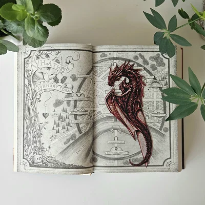 Crimson Wyvern - Dấu Trang Rồng Wyvern