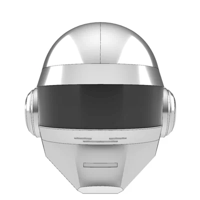 Mô hình 3D mũ bảo hiểm Daft Punk - Phụ kiện trang trí độc đáo