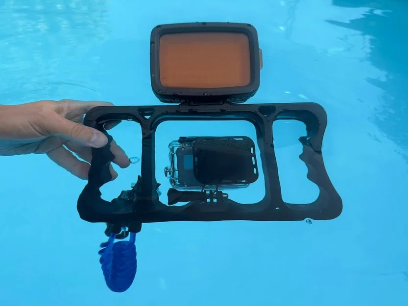 Giàn gắn GoPro để lặn biển (GoPro scuba diving rig) - Image 4