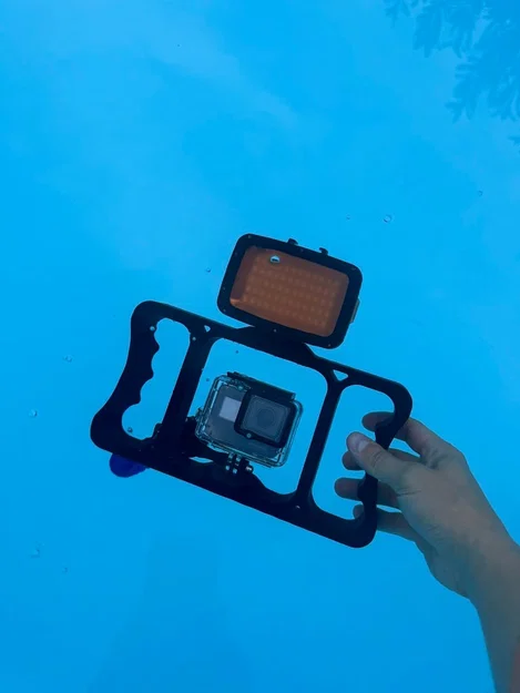Giàn gắn GoPro để lặn biển (GoPro scuba diving rig) - Image 5