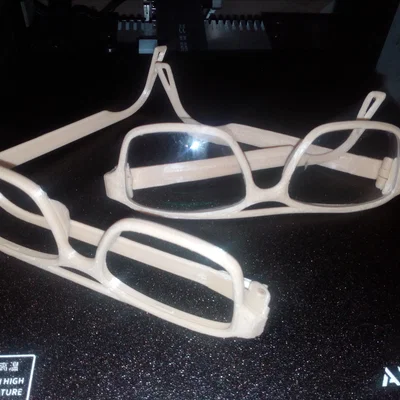 Mô hình gọng kính in 3D độc đáo - Thiết kế tự làm tại nhà