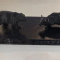 Mô hình trang trí Gấu và Bò (Bear and Bull Market) phong cách Wall Street - Thumbnail 3
