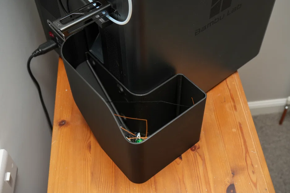 Thùng hứng Poop Chute cho Bambu P1 & X1 Series - Image 2