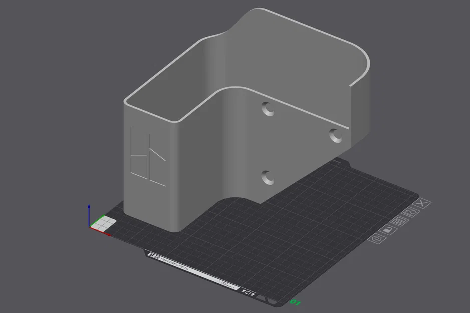 Thùng hứng Poop Chute cho Bambu P1 & X1 Series - Image 4