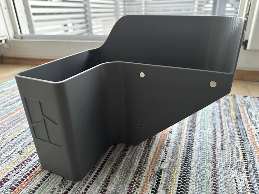 Thùng Poop Chute cho Bambu P1 & X1 Series dùng nam châm 8x3mm - Image 1