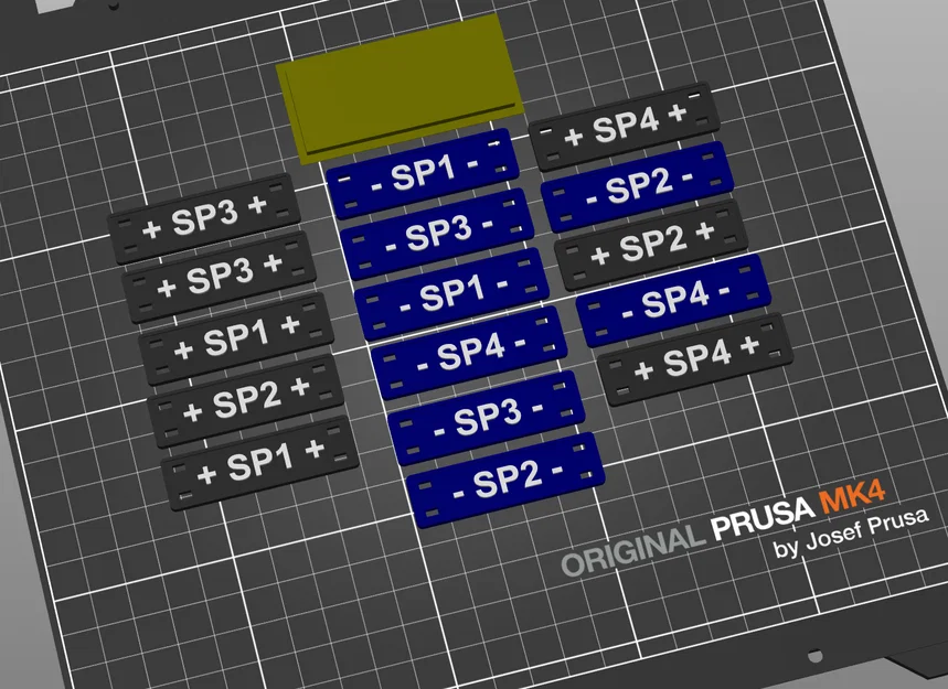 Bộ thẻ đánh dấu dây cáp cho hệ thống Anker Solix 2 PRO E1600 - Image 1