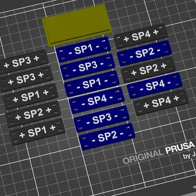 Bộ thẻ đánh dấu dây cáp cho hệ thống Anker Solix 2 PRO E1600