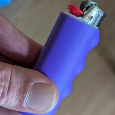 Vỏ bọc bật lửa BIC thiết kế công thái học (Lighter Case)