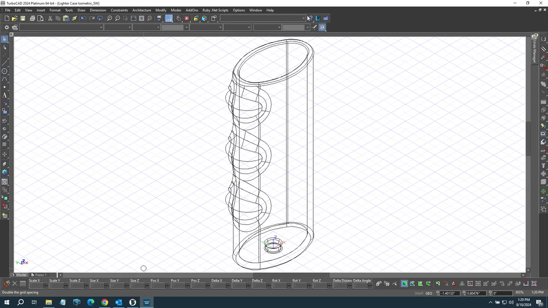 Vỏ bọc bật lửa BIC thiết kế công thái học (Lighter Case) - Image 3