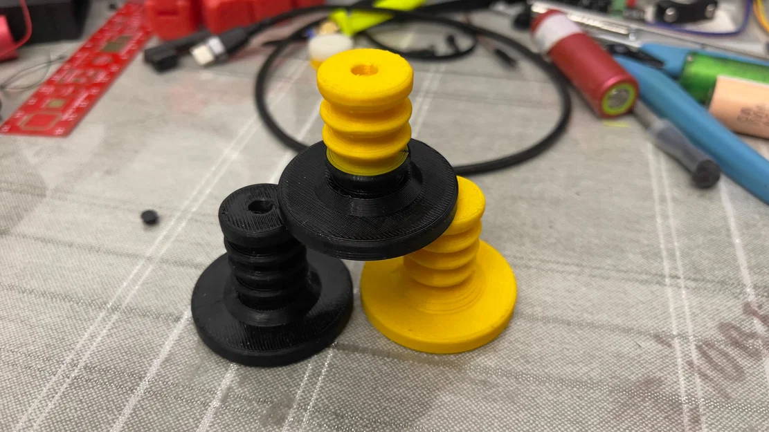 TPU FOOT – Chân TPU nâng máy in 3D & chống trượt - Image 1