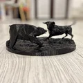 Mô hình 3D Bull vs Bear - Tượng trang trí bàn làm việc cực chất - Thumbnail 2