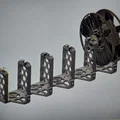 Bộ giữ cuộn dây in 3D tích hợp đầu nối ống PTFE PC4 M10 - Thumbnail 1