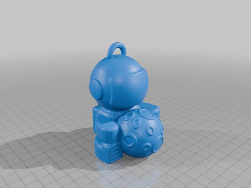 Móc khóa phi hành gia 3D độc đáo cho chìa khóa - Image 2