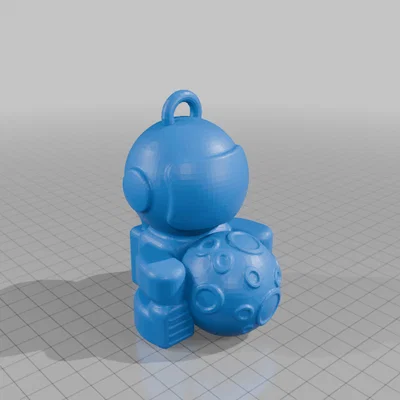 Móc khóa phi hành gia 3D độc đáo cho chìa khóa