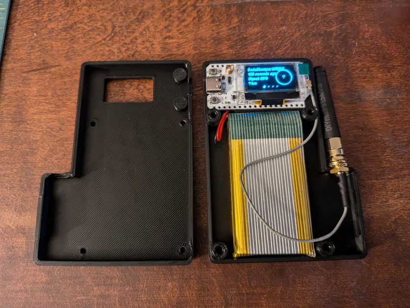 Meshtastic Pocket Heltec V3 – Vỏ mỏng gọn kèm pin MakerFocus 3000 mAh - Image 2