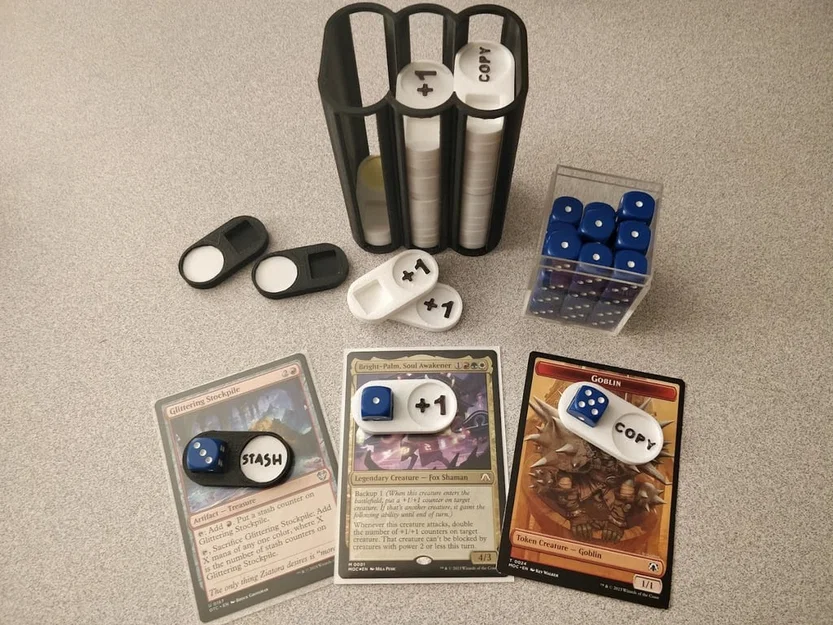 Nhãn Counter MTG (Magic: The Gathering) cho xúc xắc 12mm - Image 2