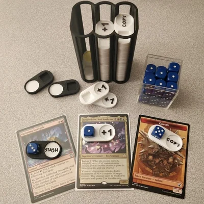 Nhãn Counter MTG (Magic: The Gathering) cho xúc xắc 12mm