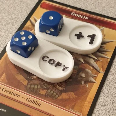 Nhãn Counter MTG (Magic: The Gathering) cho xúc xắc 12mm