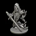 Wraith – Miniature 28mm cho D&D/Pathfinder (khuyên in resin) - Thumbnail 2