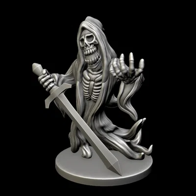 Wraith – Miniature 28mm cho D&D/Pathfinder (khuyên in resin)