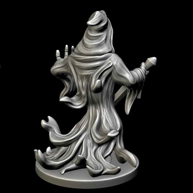 Wraith – Miniature 28mm cho D&D/Pathfinder (khuyên in resin) - Image 3