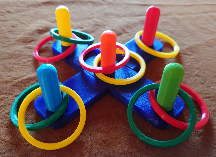 Mini Ring Game: Trò chơi ném vòng nhỏ gọn cho mọi chuyến đi - Image 1