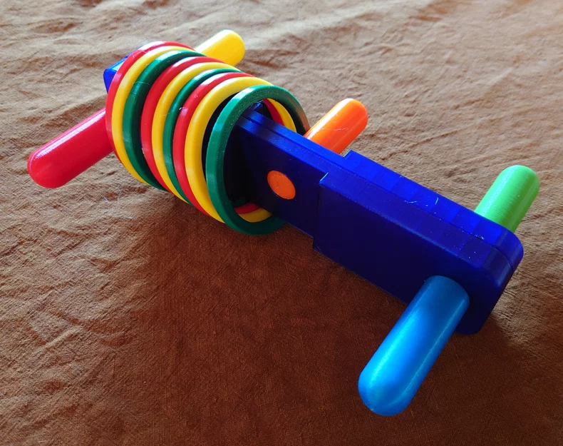 Mini Ring Game: Trò chơi ném vòng nhỏ gọn cho mọi chuyến đi - Image 2