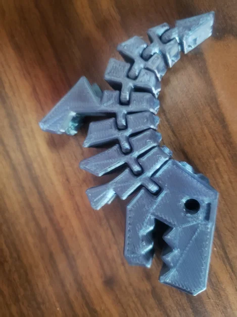Mô hình khủng long Flexy Rex khớp nối linh hoạt in 3D - Image 2