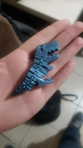 Mô hình khủng long Flexy Rex khớp nối linh hoạt in 3D - Image 3