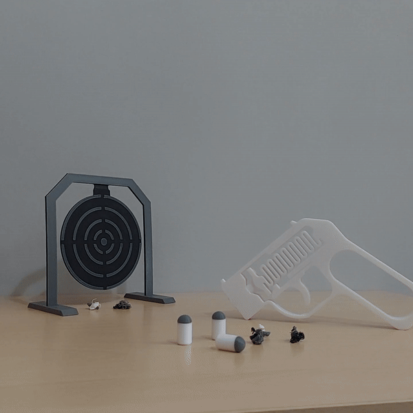 Spring Gun - Bắn đạn giả và poop