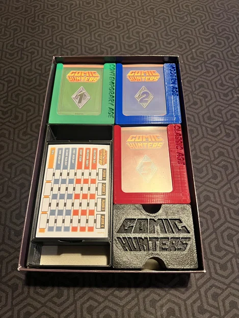 Insert & Token cho Comic Hunters [2024 SpinMasters - English Edition] - Image 1