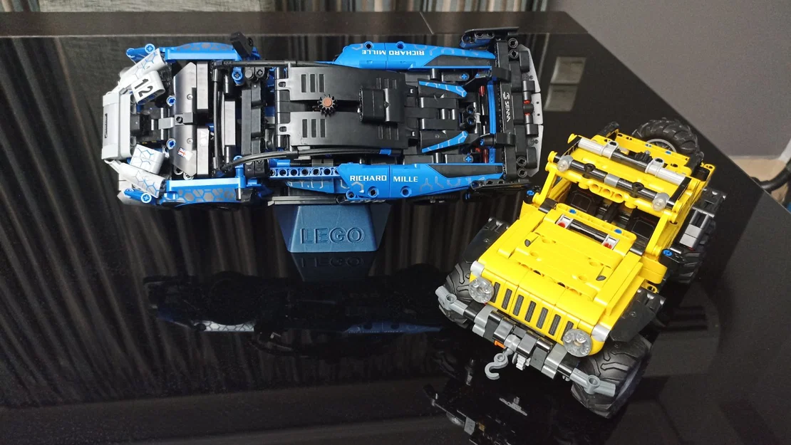 Chân đế trưng bày xe LEGO Technic nghiêng 45 độ - Image 12