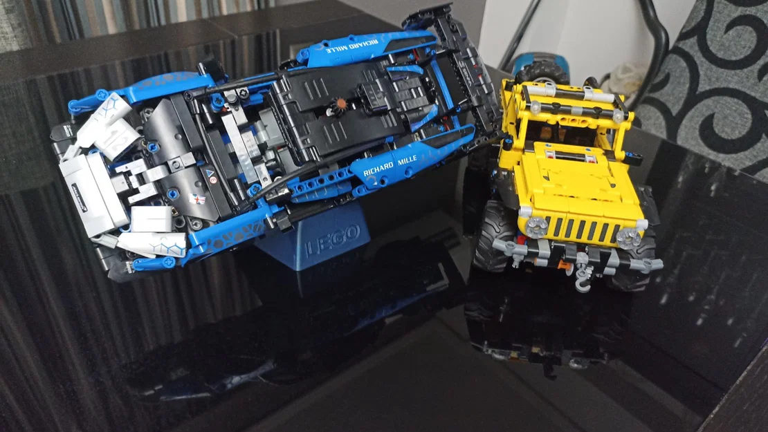 Chân đế trưng bày xe LEGO Technic nghiêng 45 độ - Image 13