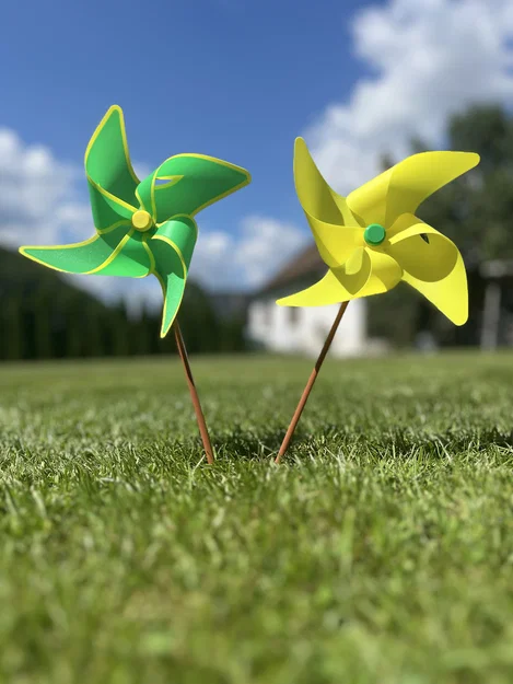 Chóng chóng nhựa Pinwheel - Đồ chơi in 3D vui nhộn cho bé - Image 1
