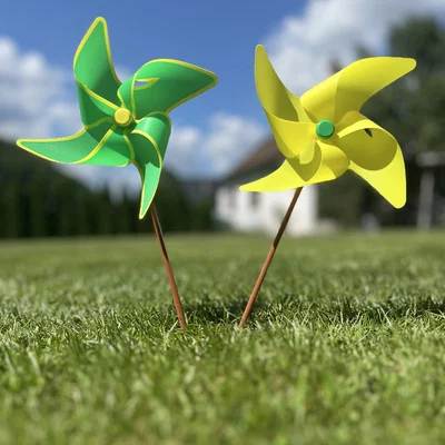 Chóng chóng nhựa Pinwheel - Đồ chơi in 3D vui nhộn cho bé