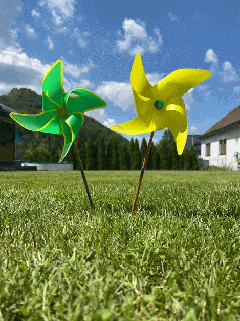 Chóng chóng nhựa Pinwheel - Đồ chơi in 3D vui nhộn cho bé - Image 2