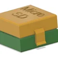 Hộp đựng thẻ nhớ Micro-SD 4 khe in 3D tiện lợi - Thumbnail 4