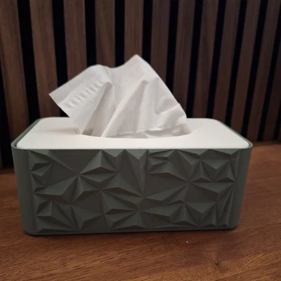 Hộp đựng khăn giấy (Tissue holder) thiết kế hình học hiện đại