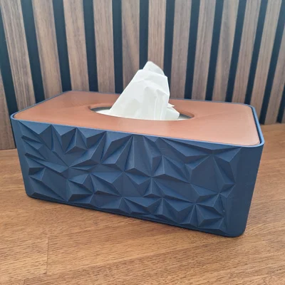 Hộp đựng khăn giấy (Tissue holder) thiết kế hình học hiện đại