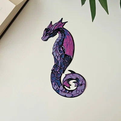 Sea Wyvern – Bookmark Rồng Biển (Dragon Bookmark)