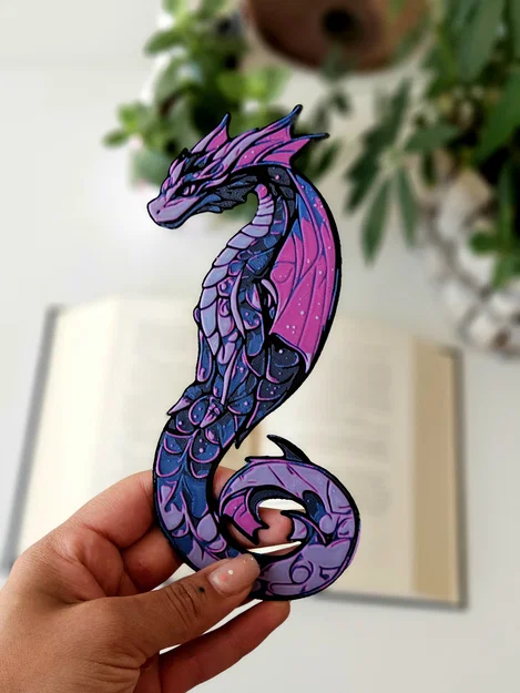 Sea Wyvern – Bookmark Rồng Biển (Dragon Bookmark) - Image 5