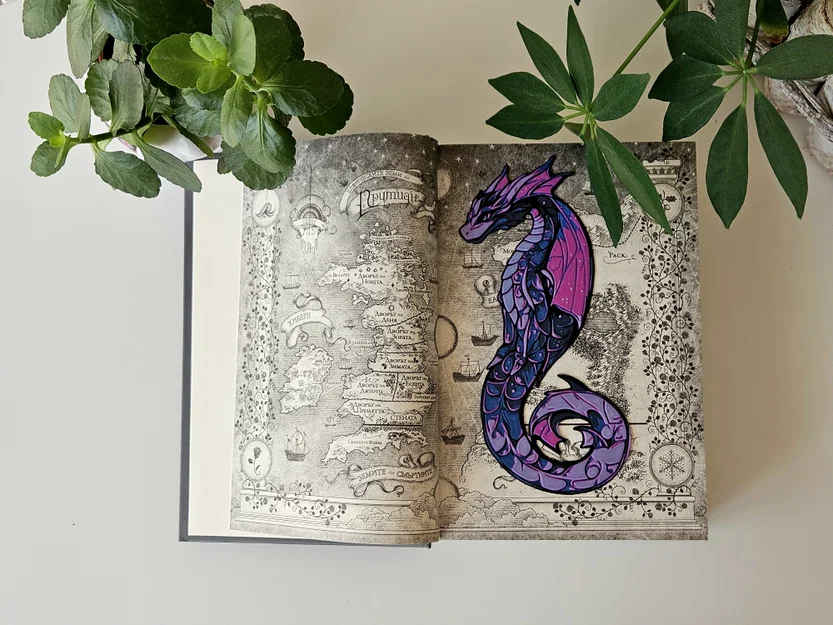 Sea Wyvern – Bookmark Rồng Biển (Dragon Bookmark) - Image 6