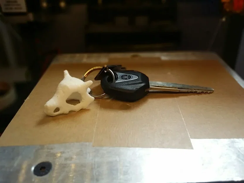 Móc khóa hình đầu lâu Skull Keychain phong cách cá tính - Image 1