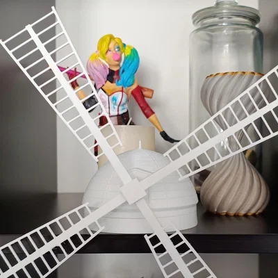 Windmill – Cối xay gió trang trí sân vườn cao 266 mm