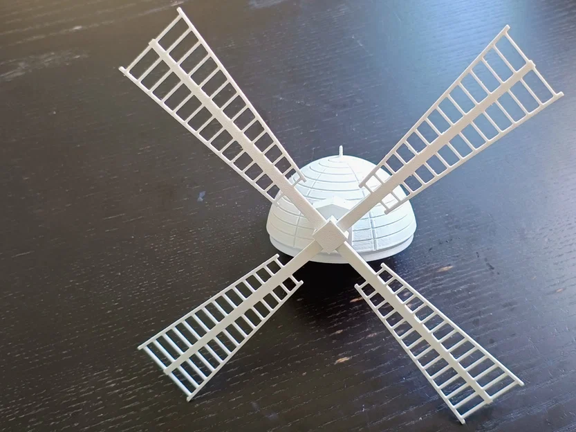 Windmill – Cối xay gió trang trí sân vườn cao 266 mm - Image 3