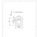 Mặt ốp tường keystone nghiêng 2x Keystone (CAT6/CAT6A) - Thumbnail 3
