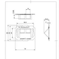 Mặt ốp tường keystone nghiêng 2x Keystone (CAT6/CAT6A) - Thumbnail 4