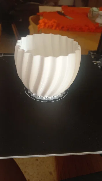 Mẫu chậu trồng cây mini hình vỏ ốc in 3D đẹp mắt - Image 1
